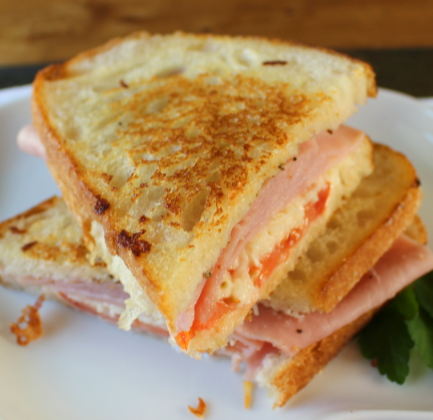 HAM CHEESE AND TOMATO  